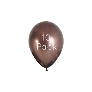 Reflex Truffle Mini Balloons | Truffle Party Supplies