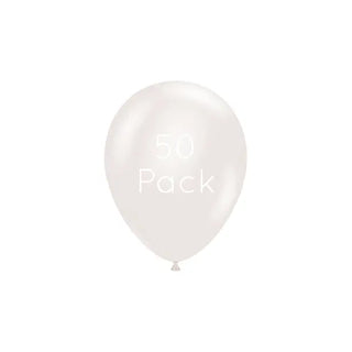Tuftex | Sugar Mini Balloons | White Party Supplies NZ