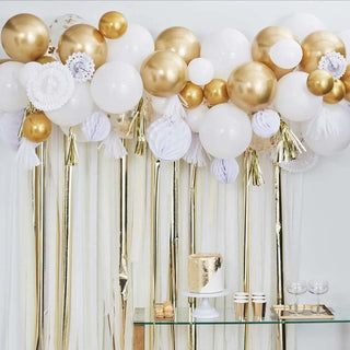 Ginger Ray | Gold Balloon Garland Kit | Gold Party Supplies NZ