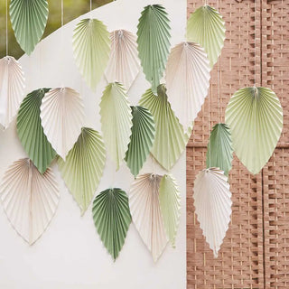 Ginger Ray | Palm Spear Backdrop | Jungle Party Supplies NZ