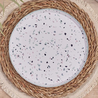 Ginger Ray | Terrazzo Print Plates | Terrazzo Party Supplies NZ