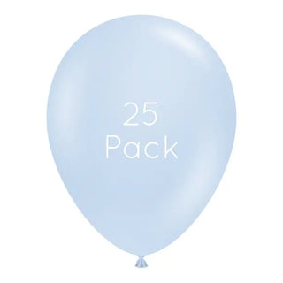 Tuftex | Baby Blue Balloon 12" 25Pkt | Blue Party Supplies NZ