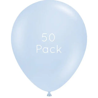 Tuftex | 43cm Monet Giant Balloons - 50 Pk | Blue Party Supplies NZ