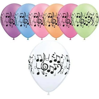 Music Notes Balloon | Music Party Theme and Supplies