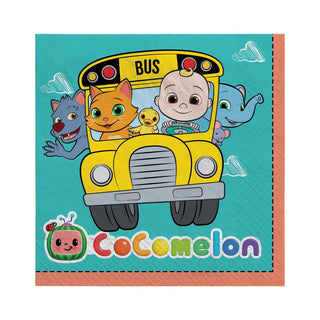 CoComelon Napkins | CoComelon Party Supplies