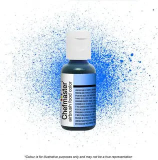 Chefmaster Airbrush Liquid 18g - Neon Blue