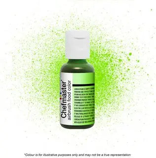 Chefmaster Airbrush Liquid 18g - Neon Green