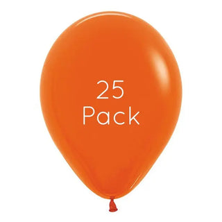 Orange Balloons - 25 Pkt