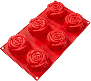 Fat Daddio's | Silicone mould 9 cavities Rose | Fairy Party Supplies