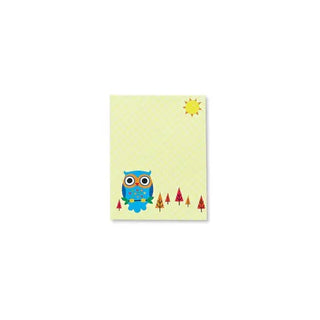 Amscan | Mini Owl Memo Pad | Woodland party supplies