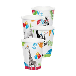 Party Animals Cups | Safari Animal Party Supplies