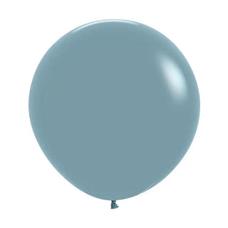 Giant 60cm Pastel Dusk Blue Balloon