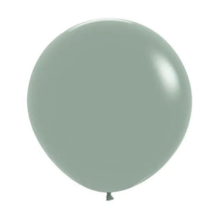 Giant 60cm Pastel Dusk Laurel Green Balloon | Sage Green Party Supplies NZ
