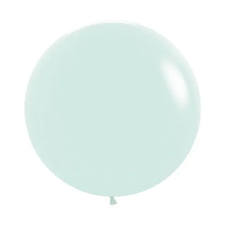 Giant Pastel Matte Green Balloon - 60cm