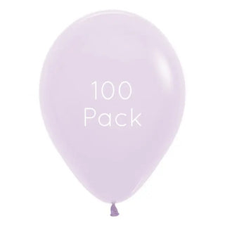 Sempertex | Pastel Matte Lilac Balloons | Lavender Party Supplies NZ