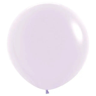Giant Pastel Matte Lilac Balloon - 90cm