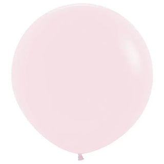 Giant Pastel Matte Pink Balloon - 90cm