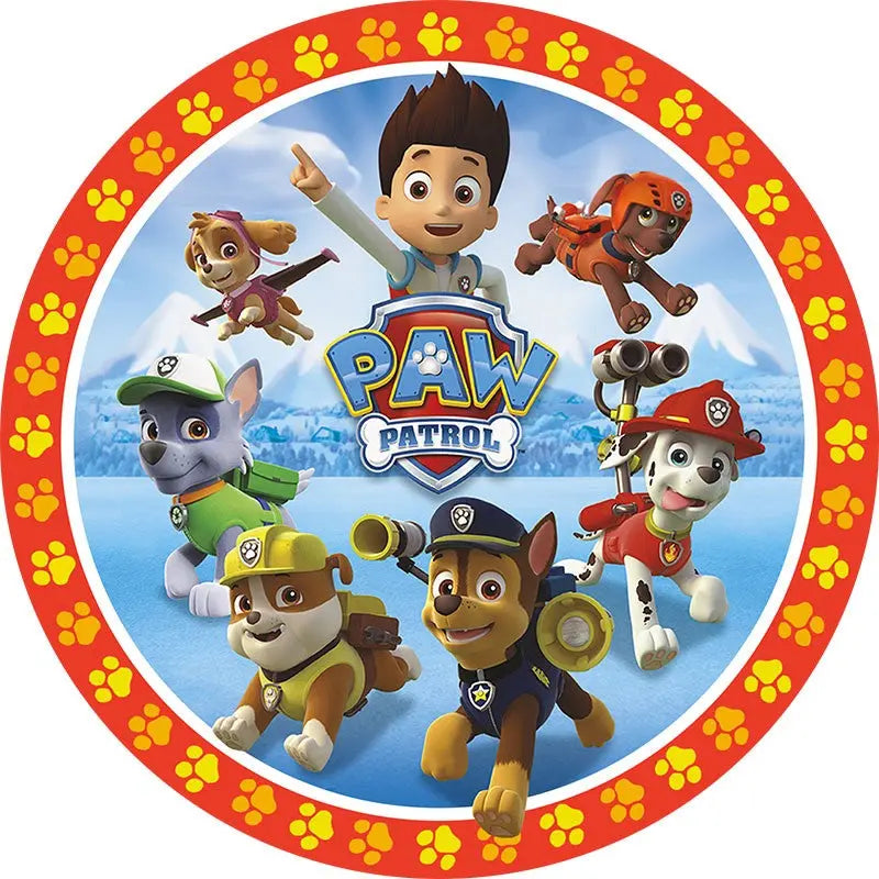 Paw Patrol Group Edible Icing Cake Image – Build a Birthday NZ