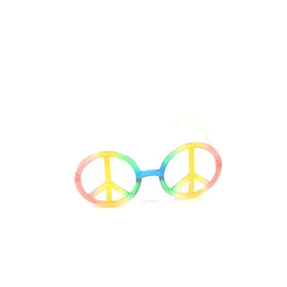 Peace Sign Party Glasses | 60s Party Supplies NZ