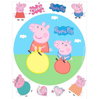 Peppa Pig Edible Cake Image | Peppa Pig Party Supplies NZ