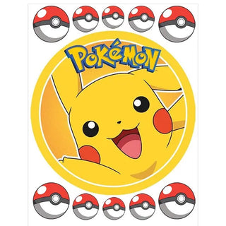 Pokemon Pikachu Edible Cake Image | Pokemon Party Supplies NZ