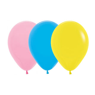 Pink, Blue & Yellow Balloons | Peppa Pig Party Supplies NZ