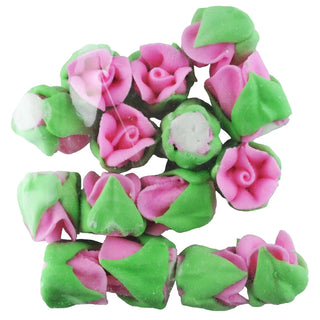 Pink Rose Bud Edible Icing Decorations