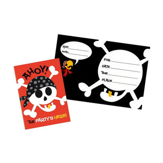 Pirate Fun Invitations | Pirate Party Supplies NZ