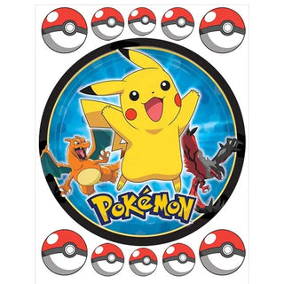 Pokemon Edible Cake Image | Pokemon Party Supplies NZ