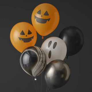 Ginger Ray | Pumpkin & Ghost Balloons | Halloween Party Supplies NZ