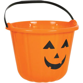 Jack-o-Lantern Trick or Treat Bucket | Halloween Supplies NZ