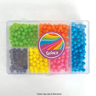 Rainbow Sprinkle Bento Mix 200g | Rainbow Party Supplies NZ