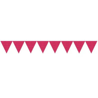 Red Bunting | Red Party Theme and Supplies