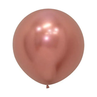 Giant Reflex Rose Gold Balloon - 60cm