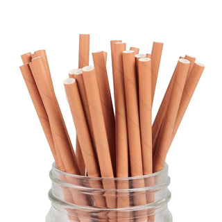 Rose Gold Straws | Rose Gold Party Supplies