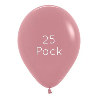 Rosewood Balloons - 25 Pkt