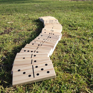 Giant Wooden Dominoes Game Hire | Wedding Hire