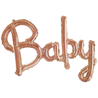 Rose Gold Baby Balloon | Baby Shower Supplies NZ