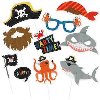 Pirate Party | Sailor Party | Pirate Photo Props | Photo Booth Props 