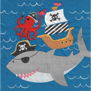 Pirate Party | Sailor Party | Pirate Napkins | Lunch Napkins 