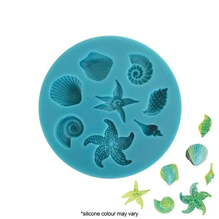 Molde Microshell Petite Shell Silicone Mould NZ – Build a Birthday NZ