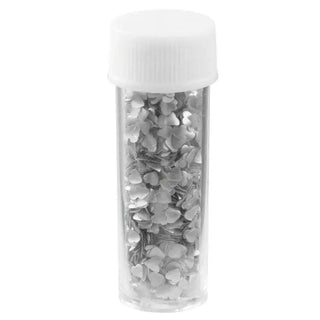 Wilton | Silver Hearts Edible Glitter | Silver Party Supplies