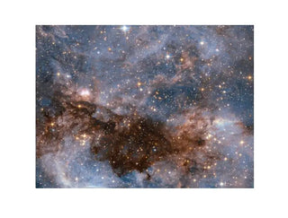 Space Galaxy Edible Cake Image - A4 Size