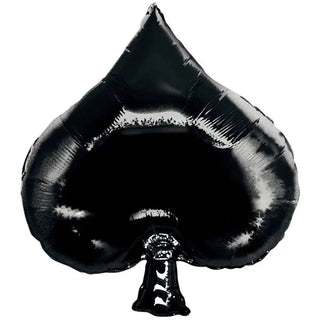 Spade Suit Balloon | Casino Party Supplies