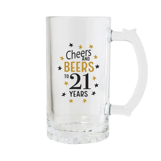 Sip Celebration 21st Beer Glass | 21st Birthday Gifts NZ