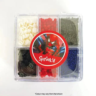 Spiderman Bento Sprinkle Mix | Spiderman Party Supplies NZ