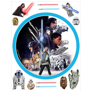 Star Wars VIII Edible Cake Image | Star Wars Party Supplies NZ