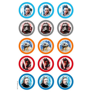 Star Wars VIII Edible Cupcake Images | Star Wars Cake Decorations