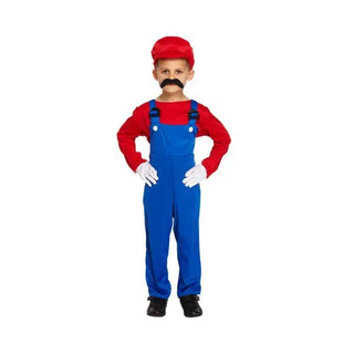 Kids Super Mario Costume | Super Mario Brothers Party Supplies NZ