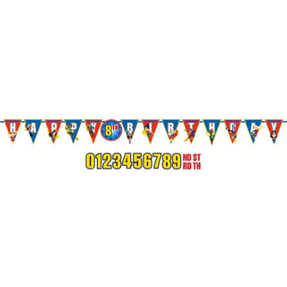 DC Super Hero Girls Banner | Superhero Girls Party Supplies